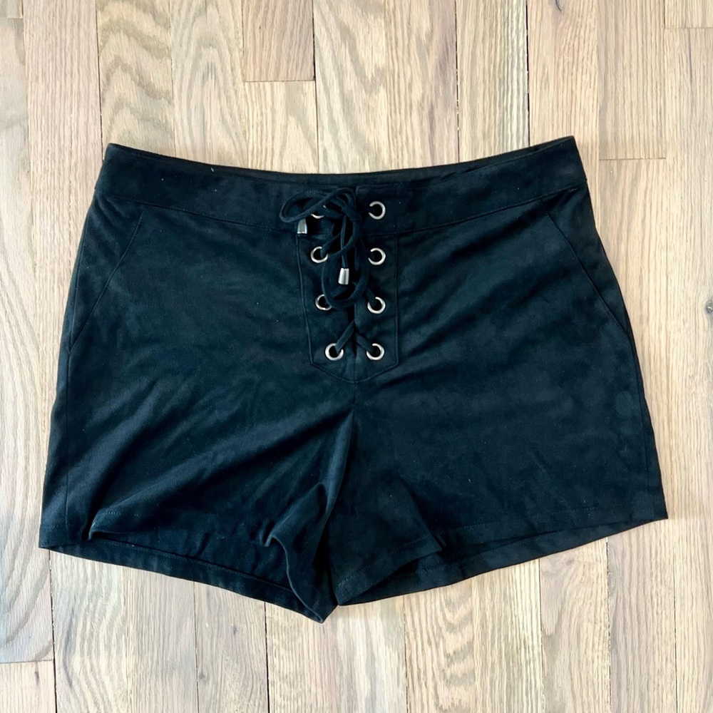 Tie-Front Shorts